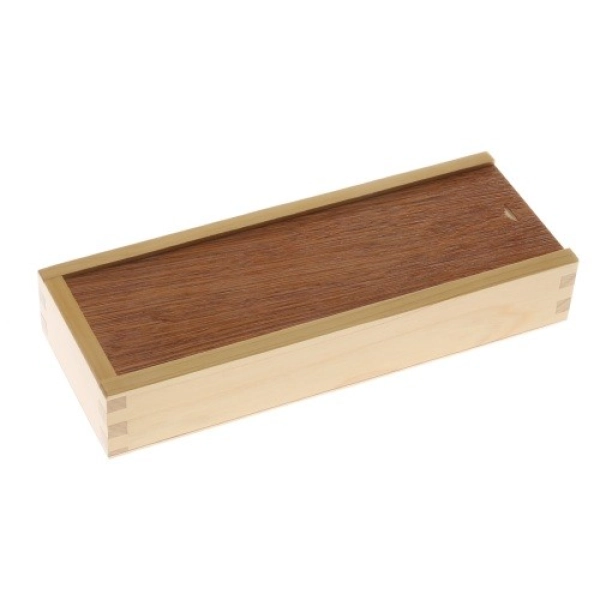 PLUMIER MADERA TAPA CORREDERA