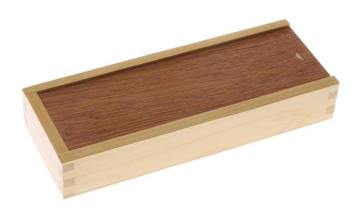 PLUMIER MADERA TAPA CORREDERA