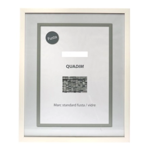 MARCO QUADIM BLANCO 50x60