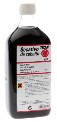 SECATIVO DE COBALTO TITAN 1000 ml