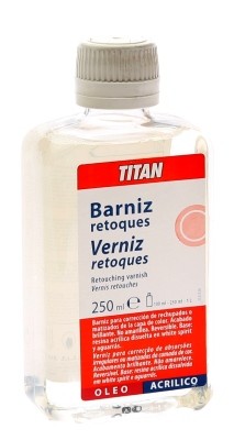 BARNIZ RETOQUES TITAN 250 ml