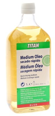 MEDIUM SECATIVO PARA OLEO TITAN 1000 ml