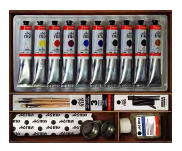 CAJA OLEO TITAN 10 TUBOS 60ml