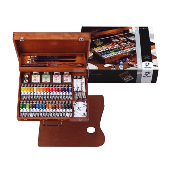 CAJA OLEO VAN GOGH 34 TUBOS