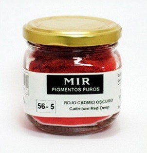 PIGMENTO MIR 150ml-ROJO CADMIO OSCURO