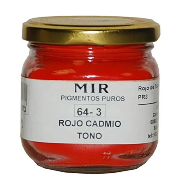 PIGMENTO MIR 150ml-ROJO CADMIO TONO