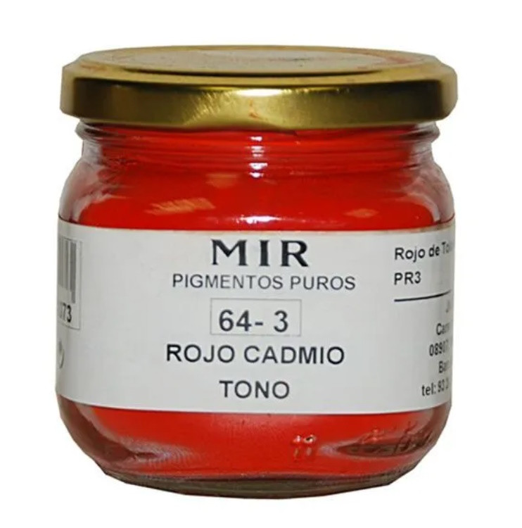 PIGMENTO MIR 150ml-ROJO CADMIO TONO