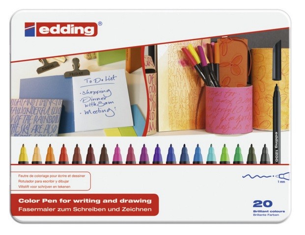 EDDING 1200 ESTUCHE 20 ROTULADORES