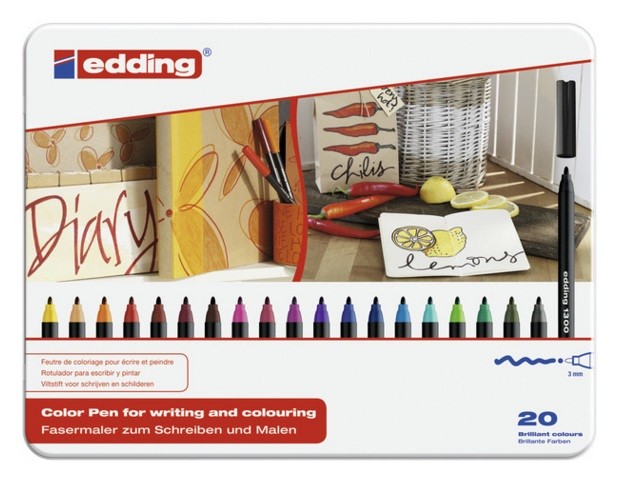 EDDING 1300 ESTUCHE 20 ROTULADORES