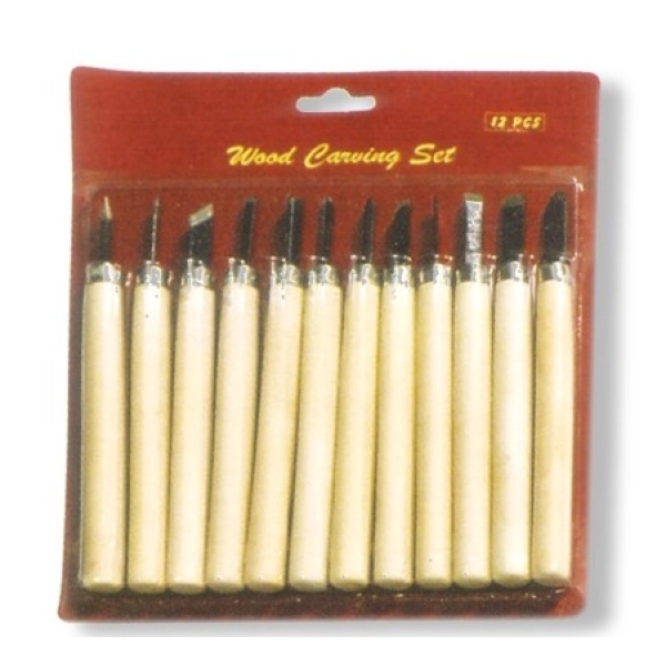 SET 12 GUBIAS PARA MADERA