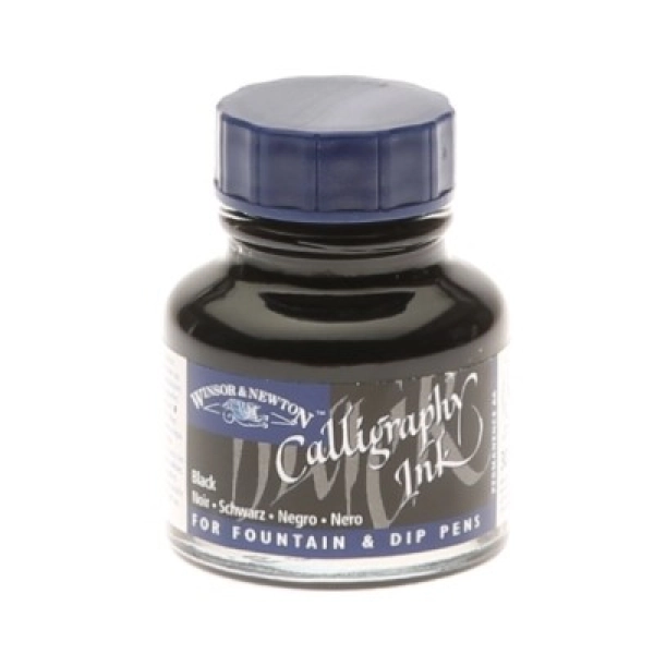 TINTA XINA NEGRE W&N  30ml.