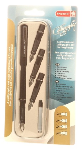 BRUYNZEEL SET CALIGRAFIA 4 PLUMINES 