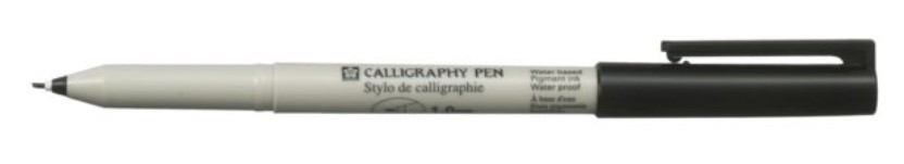 ROTULADOR CALIGRAFICO NEGRO 1mm