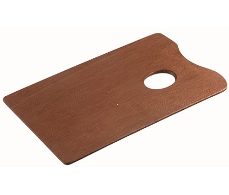 PALETA RECTANGULAR BARNIZADA 25x35