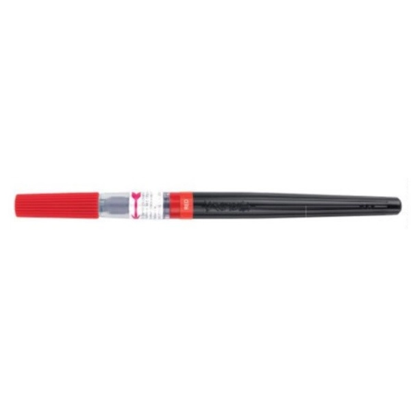 PENTEL XGFL PUNTA PINCEL-ROJO