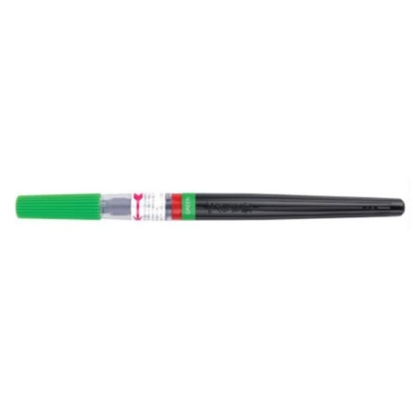 PENTEL XGFL PUNTA PINCEL-VERDE