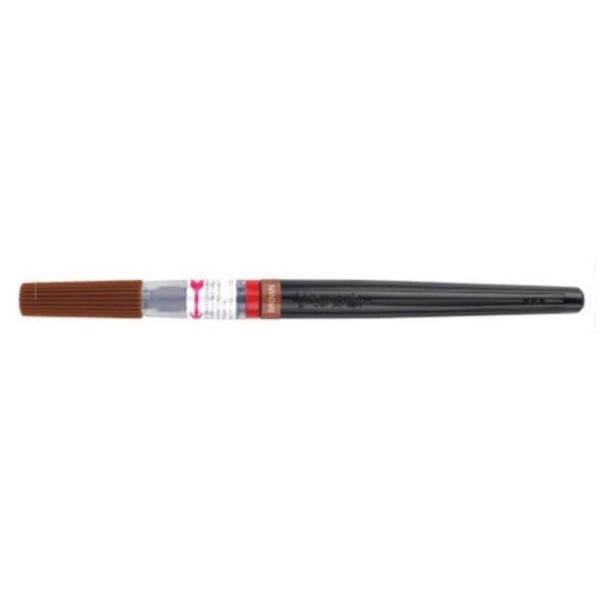 PENTEL XGFL PUNTA PINCEL-MARRÓN