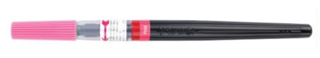 PENTEL XGFL PUNTA PINCEL-ROSA