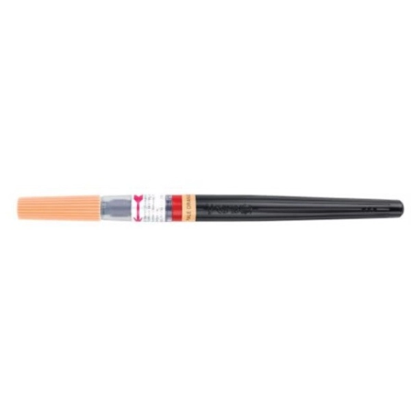 PENTEL XGFL PUNTA PINCEL-NARANJA CLARO