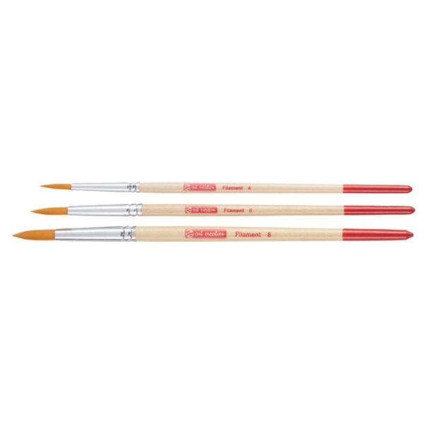 SET 3 PINCELES ARTCREATION CORTOS TORAY