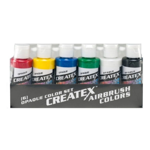CREATEX-SET 6 COLORES  60ML