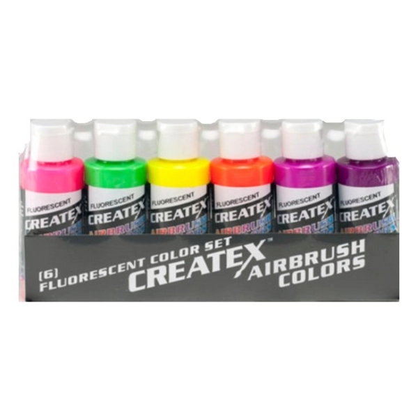 CREATEX-SET 6 COLORES  60ML