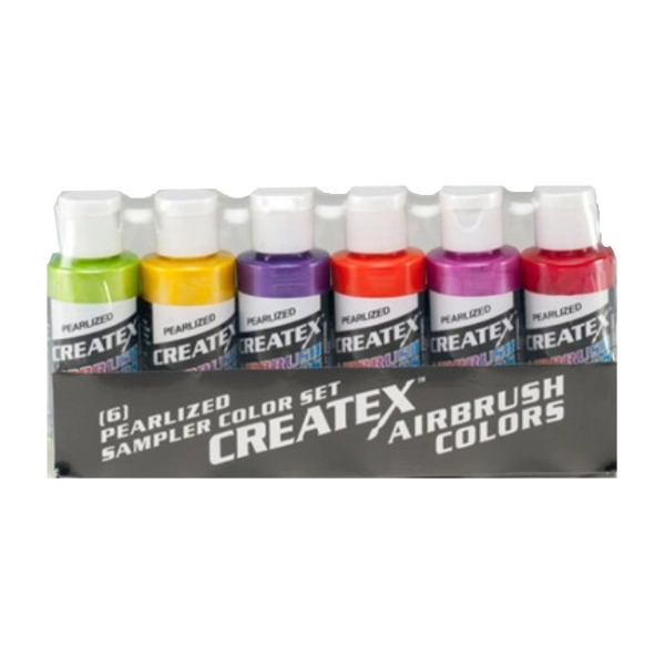 CREATEX-SET 6 COLORES  60ML