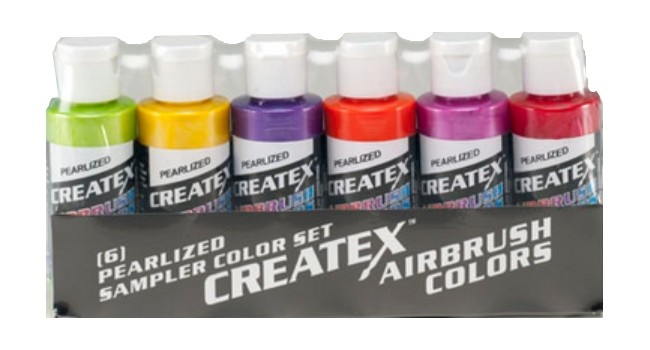 SET 6 COLORES PERLADOS BÁSICOS 60ML