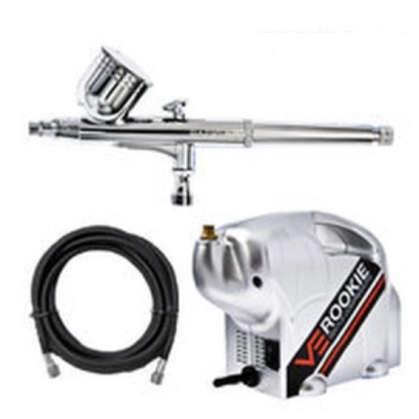 KIT AEROGRAFIA ROOKIE+BASIC 0.3