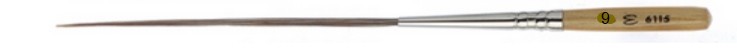 6115 Nº 9-PINCEL FILETEAR BUEY