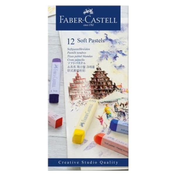 CREATIVE FABER-CASTELL 12 PASTELES