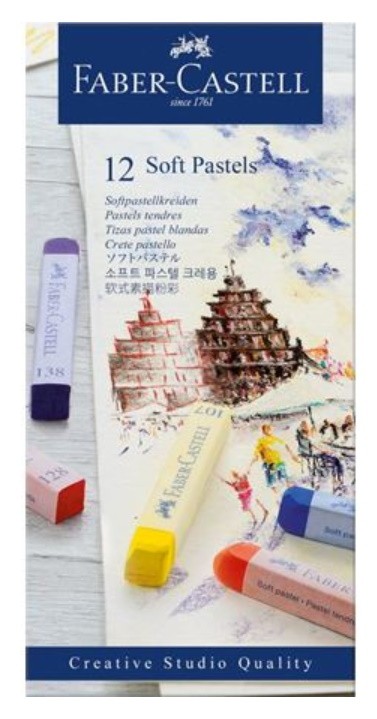 CREATIVE FABER-CASTELL 12 PASTELES