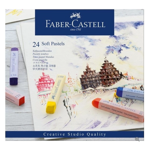 CREATIVE FABER-CASTELL 24 PASTELES