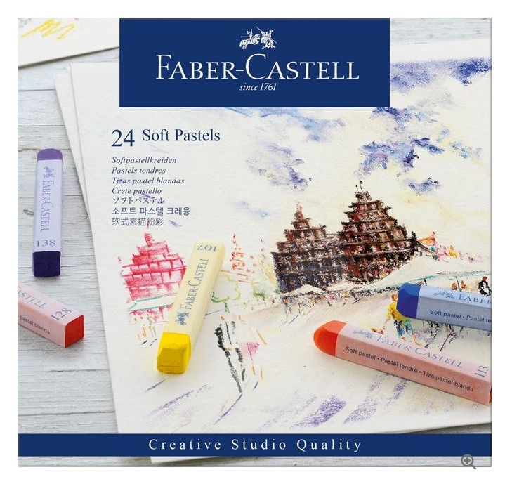 CREATIVE FABER-CASTELL 24 PASTELES