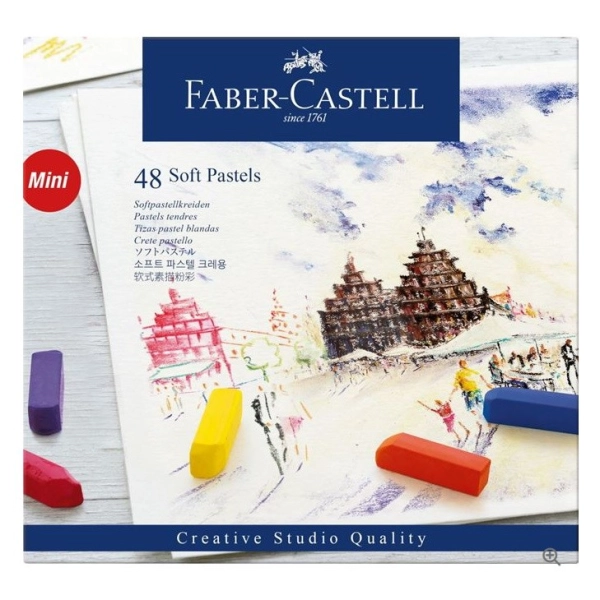 CREATIVE FABER-CASTELL 48 MEDIOS PASTELES