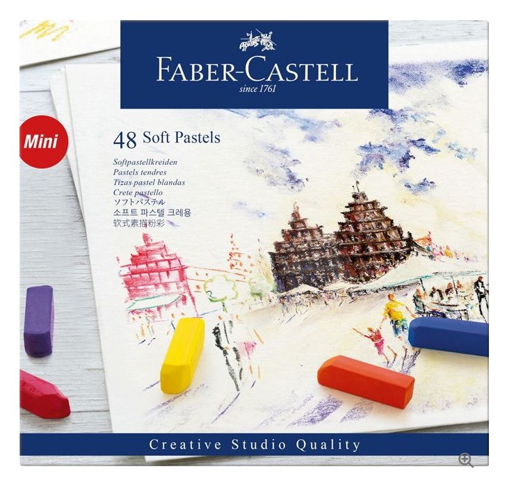 CREATIVE FABER-CASTELL 48 MEDIOS PASTELES