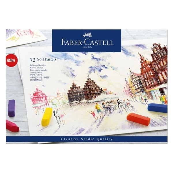CREATIVE FABER-CASTELL 72 MEDIOS PASTELES