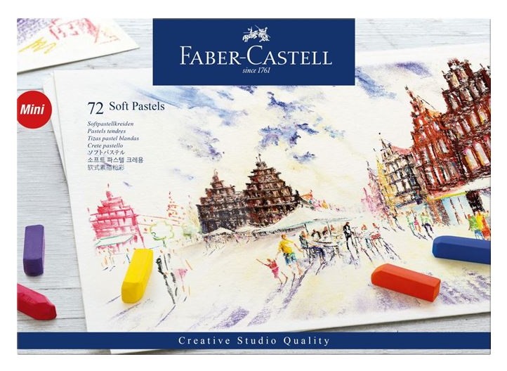 CREATIVE FABER-CASTELL 72 MEDIOS PASTELES