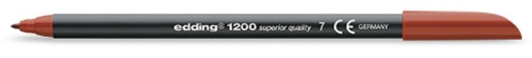 EDDING 1200 Nº7-MARRÓN