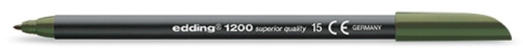 EDDING 1200 Nº15-VERDE OLIVA
