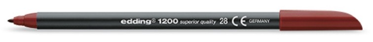 EDDING 1200 Nº28-ROJO INGLES