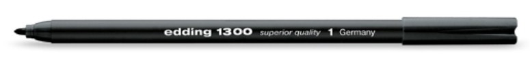 EDDING 1300 Nº1 - NEGRO