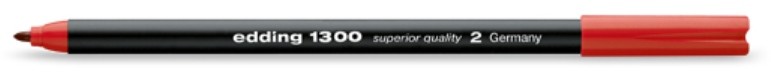 EDDING 1300 Nº2 - ROJO