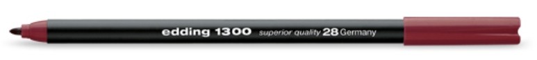 EDDING 1300 Nº28 - ROJO INGLES