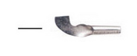 GUBIA ACERO TEMPLADO  Nº 6