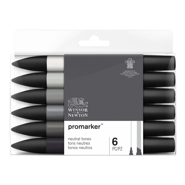 SET 6 PROMARKER TONOS NEUTROS