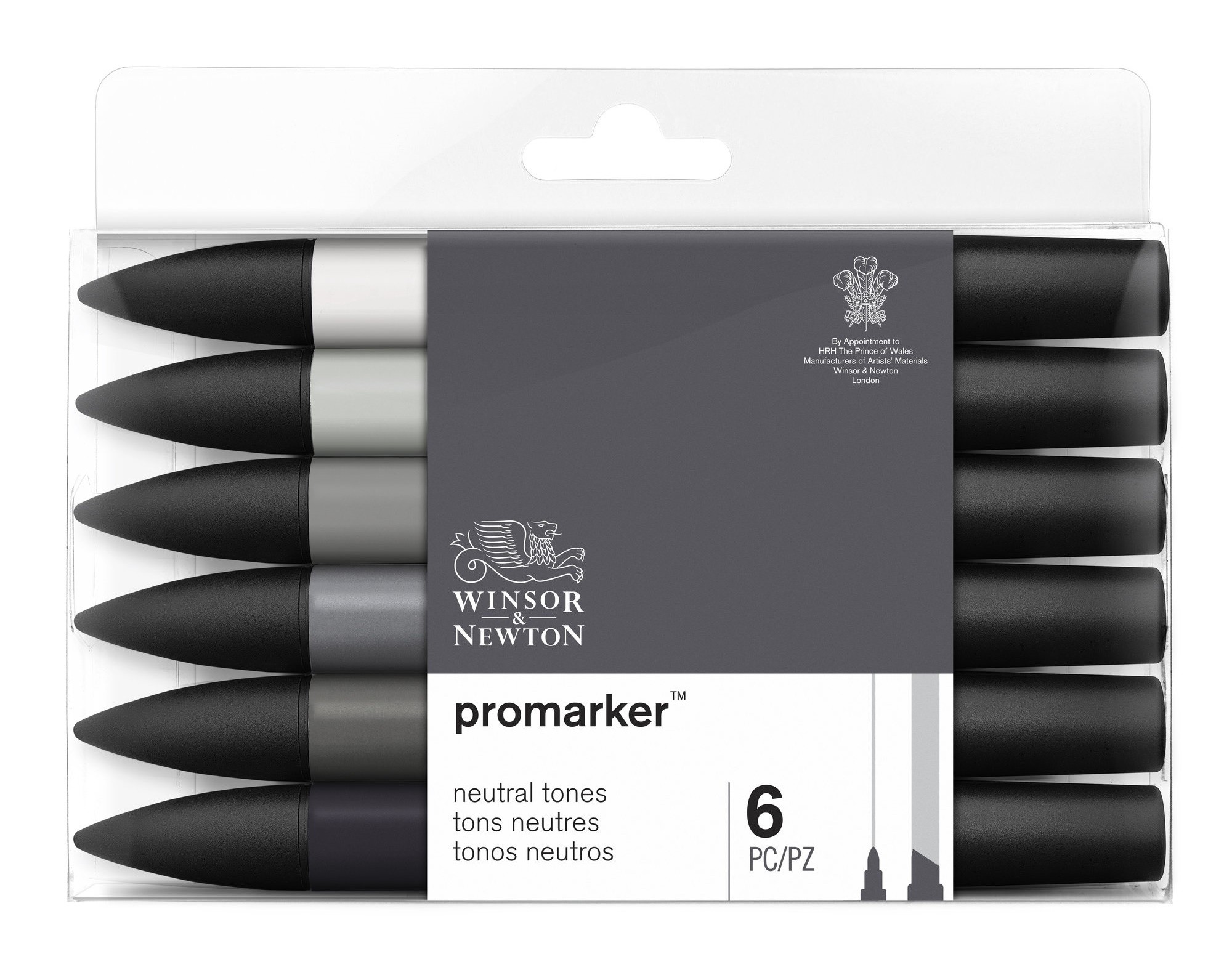 SET 6 PROMARKER TONOS NEUTROS