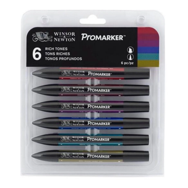 SET 6 PROMARKER TONOS RICOS