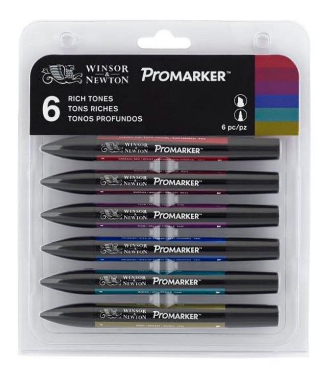 SET 6 PROMARKER TONOS RICOS