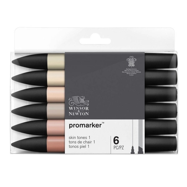 SET 6 PROMARKER TONOS PIEL 1